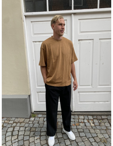 SLHLOOSEOSCAR SS O-NECK TEE NOOS