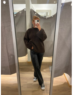 SLFGABRIELLA LS KNIT NEW O-NECK