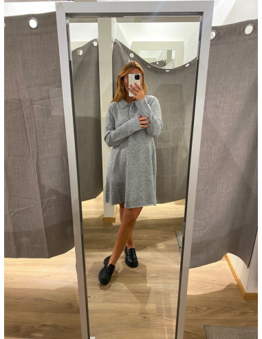 JDYROSEMARY LIFE L/S COLLAR DRESS