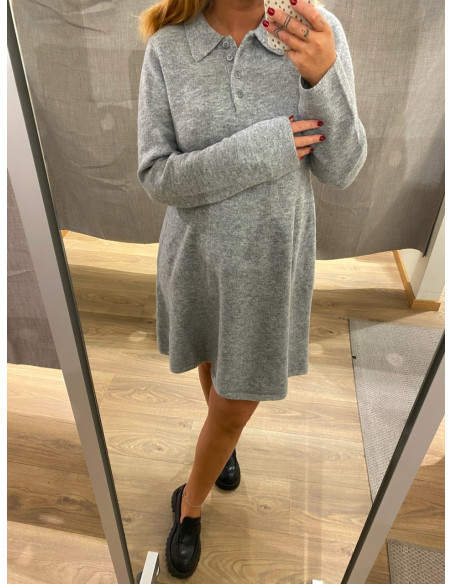 JDYROSEMARY LIFE L/S COLLAR DRESS