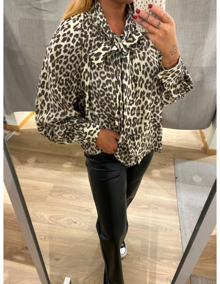 JDYBEATRICE LIFE L/S BOW SHIRT