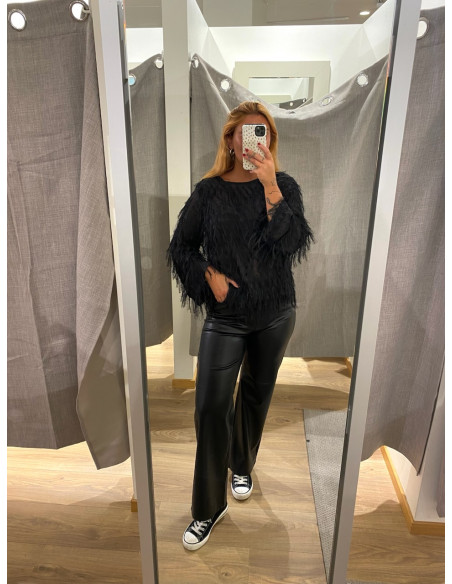 JDYFLEUR L/S O-NECK TOP