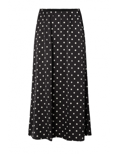 PCJYTTA ANKLE SATIN SKIRT