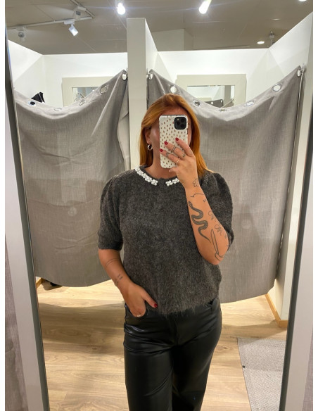 VMOCEAN 2/4 O-NECK JEWELLERY CARDIGAN