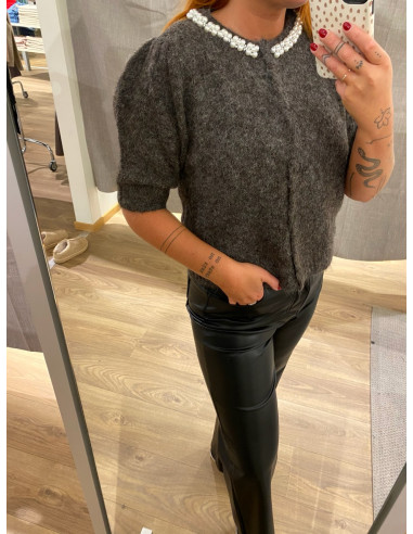 VMOCEAN 2/4 O-NECK JEWELLERY CARDIGAN