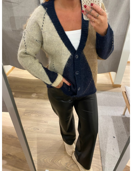 ONLNOEME JQ LS LIFE CARDI V-NECK