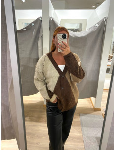 ONLNOEME JQ LS LIFE CARDI V-NECK 2