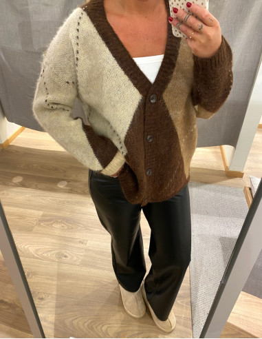 ONLNOEME JQ LS LIFE CARDI V-NECK