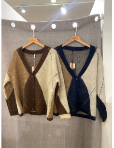 ONLNOEME JQ LS LIFE CARDI V-NECK