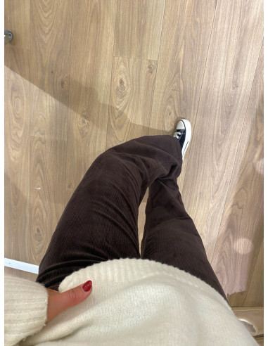 VMTESSA HR WIDE CORDUROY PANTS