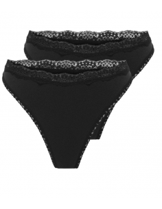 ONLVICKY LACE CHEEKY BRIEF 2-PACK AC