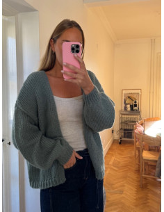 VMMAYBE LS OPEN CARDIGAN 2