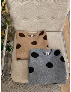 PCOSLA LS O-NECK KNIT PULLOVER