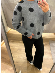 PCOSLA LS O-NECK KNIT PULLOVER 2