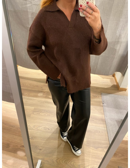 ONLMAGGIE LIFE LS POLO KNT