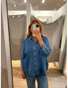 ONLGRACE-ELLI 3/4 SL DNM SHIRT