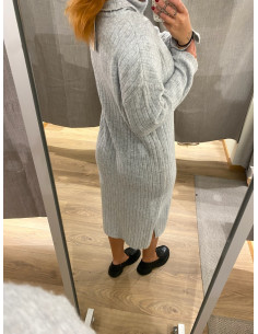 VILASSIA ROLLNECK L/S KNIT DRESS 2