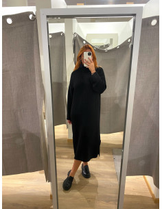 VILASSIA ROLLNECK L/S KNIT DRESS 2