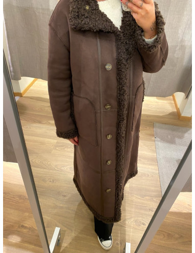 OBJOAKLYN L/S LO COAT