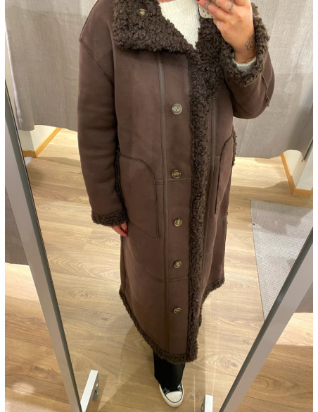 OBJOAKLYN L/S LO COAT