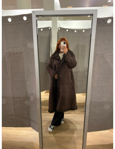 OBJOAKLYN L/S LO COAT