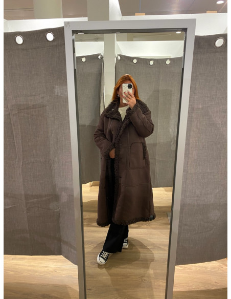 OBJOAKLYN L/S LO COAT