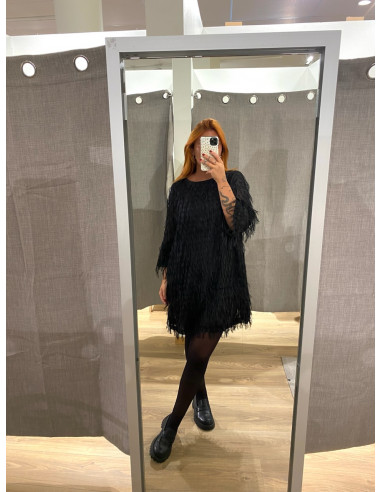 JDYFLEUR 3/4 O-NECK DRESS