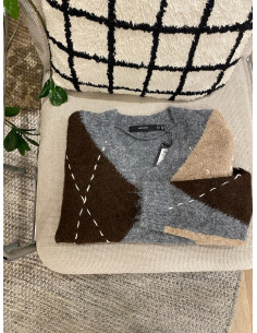 VMBLISS LS V-NECK HANDSTITCH PULLOVER