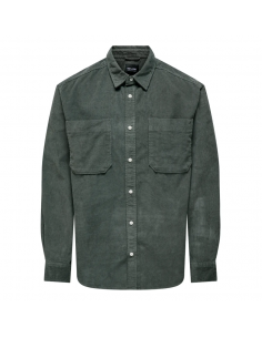 ONSALP RLX 2PKT WASHD CORD LS SHIRT 2