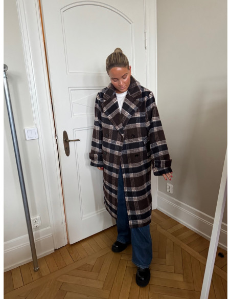 PCMARBLE CHECK JACKET