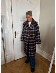 PCMARBLE CHECK JACKET