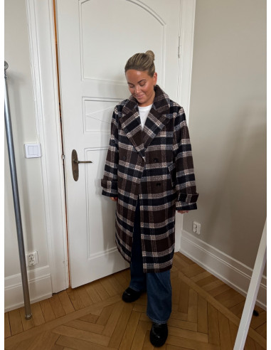 PCMARBLE CHECK JACKET