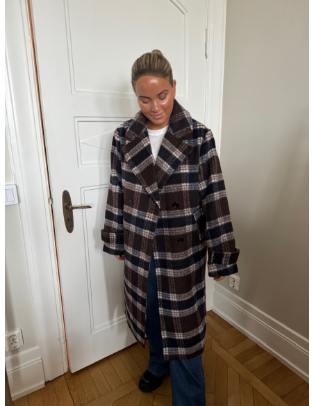 PCMARBLE CHECK JACKET