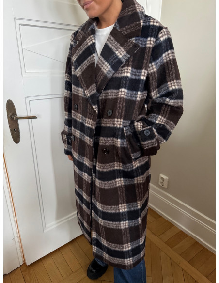 PCMARBLE CHECK JACKET