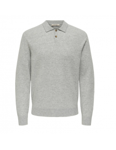 ONSJAY REG LS POLO KNIT