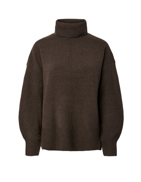 PCMALOU LS ROLLNECK KNIT