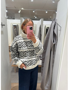 ONLCARIN LIFE LS JQ LOOSE ROLLN EX KNT