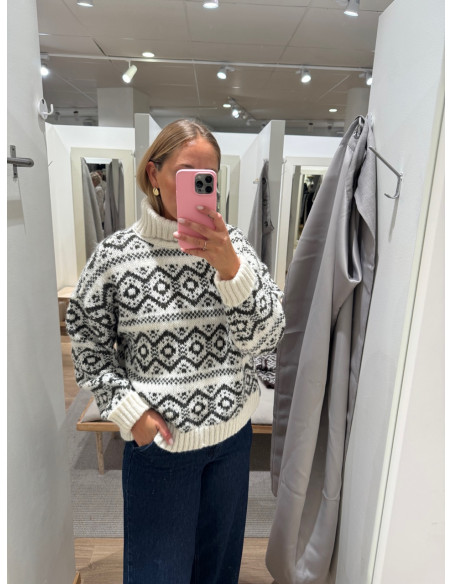 ONLCARIN LIFE LS JQ LOOSE ROLLN EX KNT