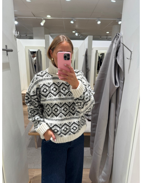 ONLCARIN LIFE LS JQ LOOSE ROLLN EX KNT