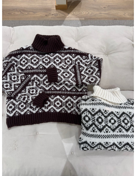 ONLCARIN LIFE LS JQ LOOSE ROLLN EX KNT