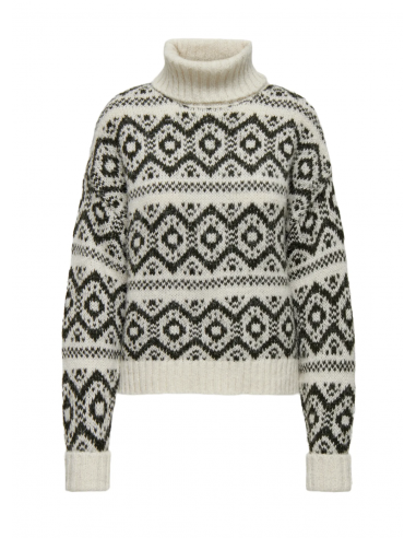 ONLCARIN LIFE LS JQ LOOSE ROLLN EX KNT