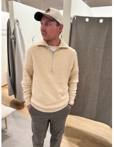 ONSFRAME RLX LS 1/2 ZIP HIGH NECK KNIT 2