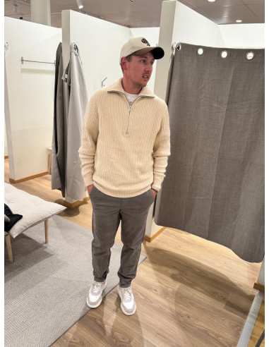 ONSFRAME RLX LS 1/2 ZIP HIGH NECK KNIT