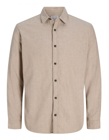 JJECLASSIC MELANGE SHIRT L/S NOOS