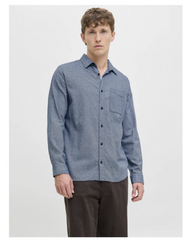 JJECLASSIC MELANGE SHIRT L/S NOOS