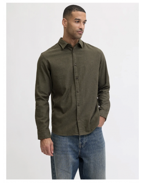 JJECLASSIC MELANGE SHIRT L/S NOOS