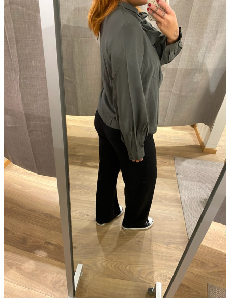 OBJJACIRA L/S RE BOW SHIRT