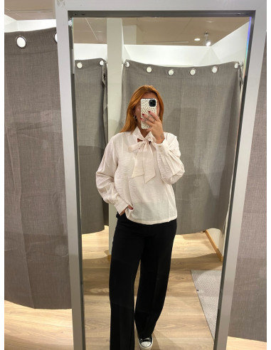 OBJJACIRA L/S RE BOW SHIRT