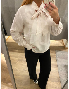 OBJJACIRA L/S RE BOW SHIRT 2