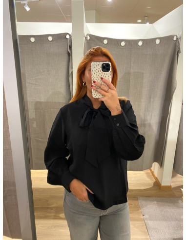 OBJJACIRA L/S RE BOW SHIRT